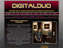 Tablet Screenshot of digitalduo.hu